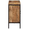 vidaXL Sideboard 105x35x70 cm Raues Mangoholz