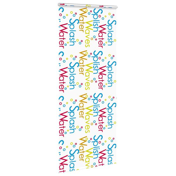 vidaXL Duschrollo mit Kassette 100x240 cm Stoffbreite 96 cm