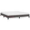vidaXL Bettgestell ohne Matratze Dunkelgrau 180x200 cm Samt
