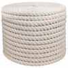 vidaXL Juteseil 20 mm Wei&szlig; 100% Tossa Jute