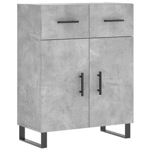 vidaXL Sideboard Betongrau 69,5x34x90 cm Holzwerkstoff