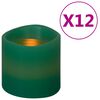 vidaXL LED-Kerzen 12 Stk. Elektrisch Warmwei&szlig;