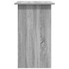 vidaXL Schreibtisch Grau Sonoma 80x45x74 cm Holzwerkstoff