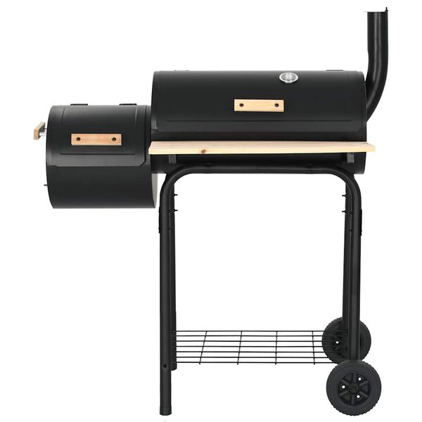 vidaXL Klassischer Holzkohlegrill Barbecue Smoker