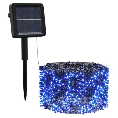 vidaXL Solar-Lichterketten 5 Stk. 5x200 LED Blau Innen Außen