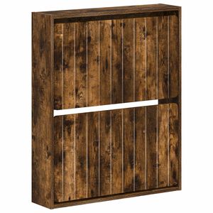 vidaXL Wandmontierter Schuhschrank ZWOLLE 71 x 17 x 86 cm R&auml;uchereiche