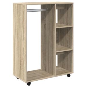 vidaXL Kleiderschrank Sonoma-Eiche 80x40x110 cm Holzwerkstoff