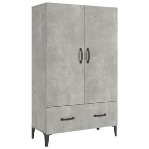 vidaXL Highboard Betongrau 70x31x115 cm Holzwerkstoff