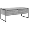 vidaXL Couchtisch Sonoma-Grau 100 x 46 x 40 cm Holzwerkstoff