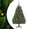 vidaXL K&uuml;nstlicher Weihnachtsbaum 120 cm 150 LEDs Warmes Wei&szlig; Gr&uuml;n