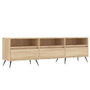 vidaXL TV-Schrank Sonoma-Eiche 150x30x44,5 cm Holzwerkstoff