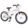 vidaXL Kinderfahrrad 20 Zoll f&uuml;r 6-11 Jahre alt wei&szlig;