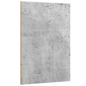 vidaXL Dekoplatten 12 stk. Beton Grau 15 x 21 x 0,27 cm Holzwerkstoff