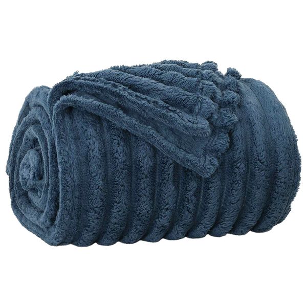 vidaXL Wohndecken 6 pcs Marineblau 240 x 220 cm Fleece