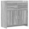 vidaXL Sideboard Grau Sonoma 75 x 36 x 80 cm Holzwerkstoff