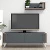 Homemania TV-Schrank Nicol 120x31x42 cm Anthrazit