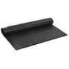 vidaXL Dimpled Drainage Sheet Schwarz 1 x 20 m HDPE