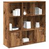 vidaXL B&uuml;cherschrank Altholz-Optik 98x29x97,5 cm Holzwerkstoff