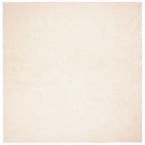 vidaXL Teppich HUARTE Kurzflor Weich und Waschbar Beige 160x160 cm