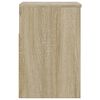 vidaXL Schuhbank Sonoma-Eiche 60x30x45 cm Holzwerkstoff