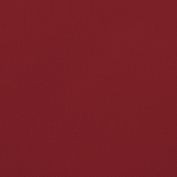vidaXL Sonnensegel Oxford-Gewebe Dreieckig 3,5x3,5x4,9 m Rot