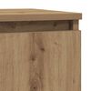 vidaXL Sideboard Artisan-Eiche 29,5x34x76 cm Holzwerkstoff