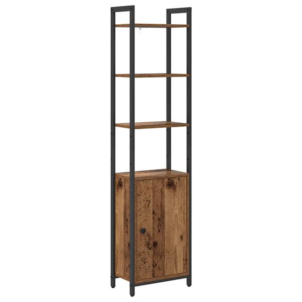vidaXL B&uuml;cherregal Altholz 40 x 24 x 161 cm Holzwerkstoff