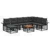 vidaXL Outdoor-Sofagarnitur mit Kissen 5 pcs Polyester