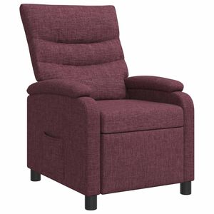 vidaXL Liegesessel Lila Stoff