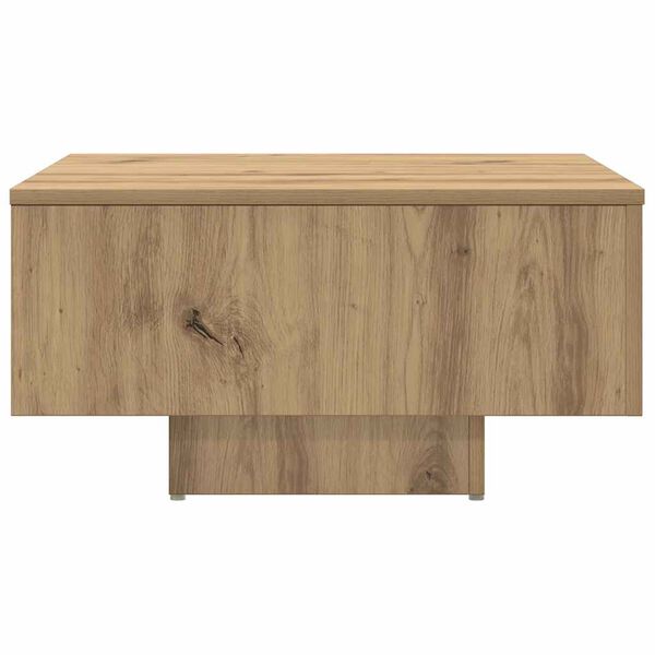 vidaXL Couchtisch Artisan-Eiche 60x60x31,5 cm Holzwerkstoff
