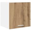 vidaXL H&auml;ngeschrank Artisan-Eiche und Wei&szlig; 40 x 31 x 40 cm
