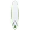 vidaXL Aufblasbares Stand Up Paddle Board Set Grün und Weiß
