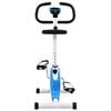 vidaXL Heimtrainer mit Riemenantrieb Blau
