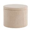 Venture Home Hocker Dunken 51x51x43 cm Teddy Beige