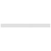 vidaXL Fensterbank Wei&szlig; 120 x 10 x 4,5 cm PVC