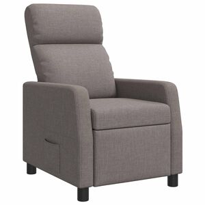 vidaXL Liegesessel Taupe Stoff