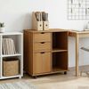 vidaXL Rollschrank Honigbraun 63,5 x 39 x 65,5 cm Massivholz Kiefer