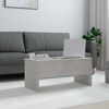 vidaXL Couchtisch Betongrau 102x50,5x46,5 cm Holzwerkstoff