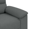 vidaXL 2-Sitzer-Sofa Dunkelgrau 120 cm Stoff