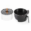 Tristar Hei&szlig;luftfritteuse 1500W 3,5 L Schwarz