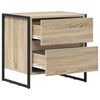 vidaXL Nachttisch Sonoma 50 x 39,5 x 50 cm Holzwerkstoff