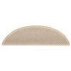 vidaXL Stufenmatten Selbstklebend Sisal-Optik 30Stk. 56x17x3cm