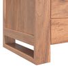 vidaXL Sideboard 80×35×60 cm Massivholz Teak