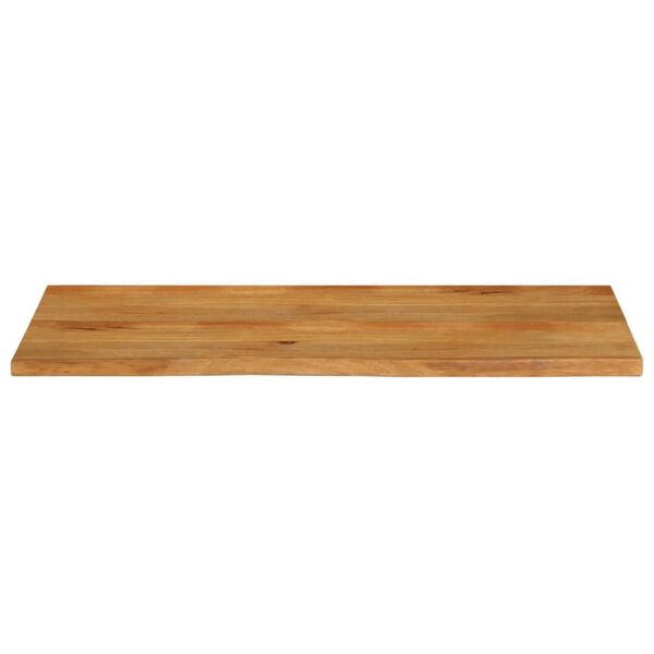vidaXL Tischplatte mit Baumkante 140x60x3,8 cm Massivholz Mango