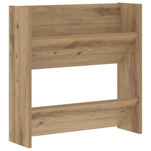 vidaXL Schuhschrank 60 x 18 x 60 cm Holzwerkstoff Artisan-Eiche