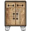 vidaXL Sideboard mit 2 Schubladen 53x31x72 cm Massivholz Mango & Eisen
