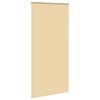 vidaXL Verdunkelungsrollo Beige 115x230 cm Stoffbreite 110,7 cm
