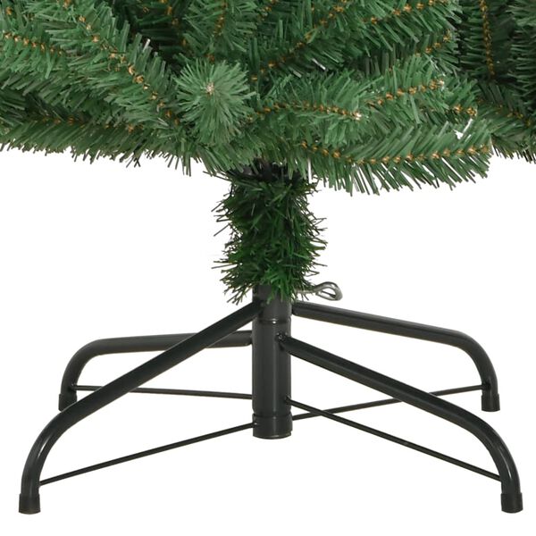 vidaXL K&uuml;nstlicher Weihnachtsbaum Klappbar mit St&auml;nder Gr&uuml;n 150 cm