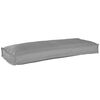 vidaXL Kissen Oxford-Stoff Grau 100 x 40 x 8 cm