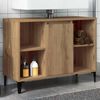 vidaXL Waschbeckenunterschrank Artisan-Eiche 80x33x60 cm Holzwerkstoff